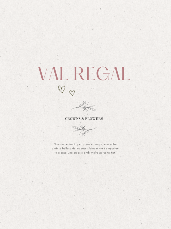 Vale regalo Talleres Creativos