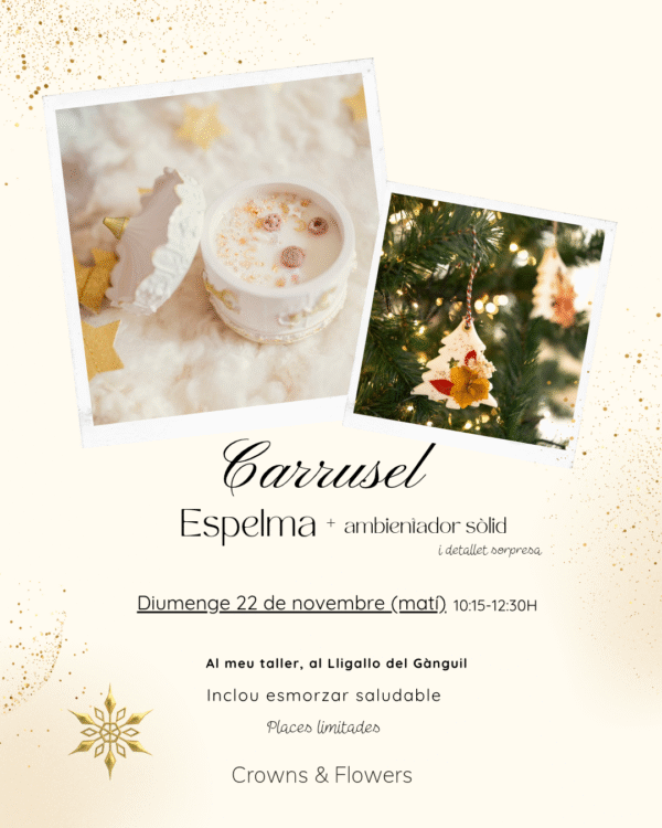 Taller Vela Carrusel 22/11/2026 Taller Vela Carrusel 22/11/2026